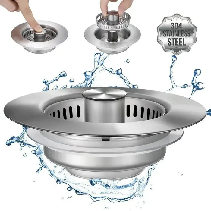 DrainMate – 3 in 1 Kitchen Sink Strainer Tool
