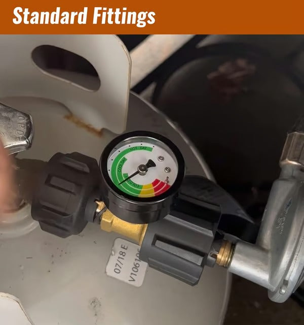 GrillGuard - Universal Gas Level Indicator for 5–40 lb LP Tanks