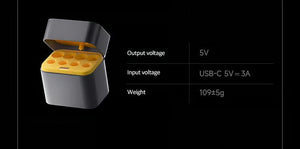 ChargeNest – Compact Compartment for Lithium Batteries