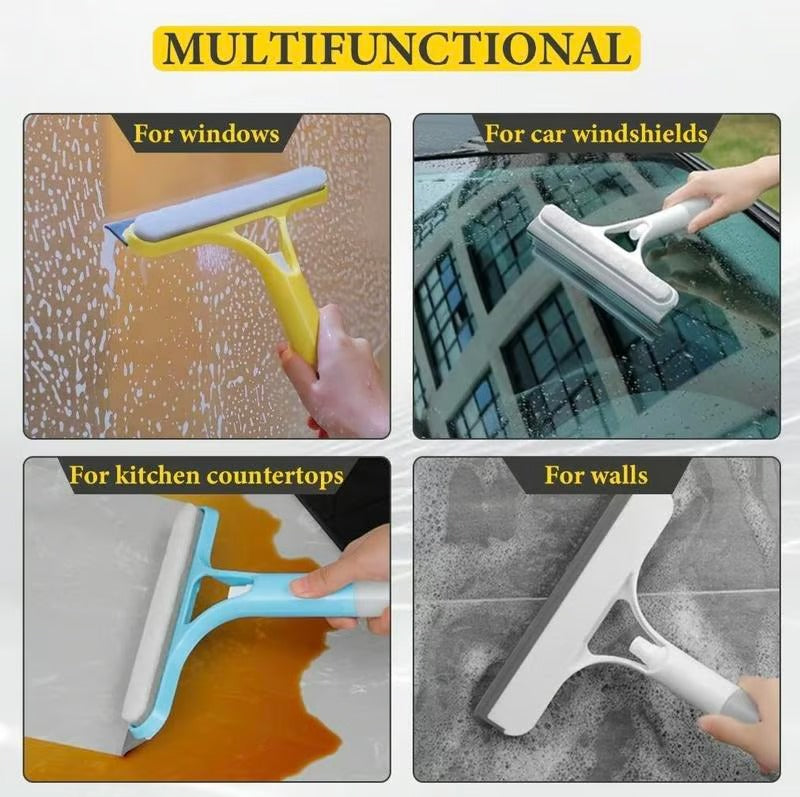 ClearSwipe | 3-in-1 Window Scraper & Cleaner