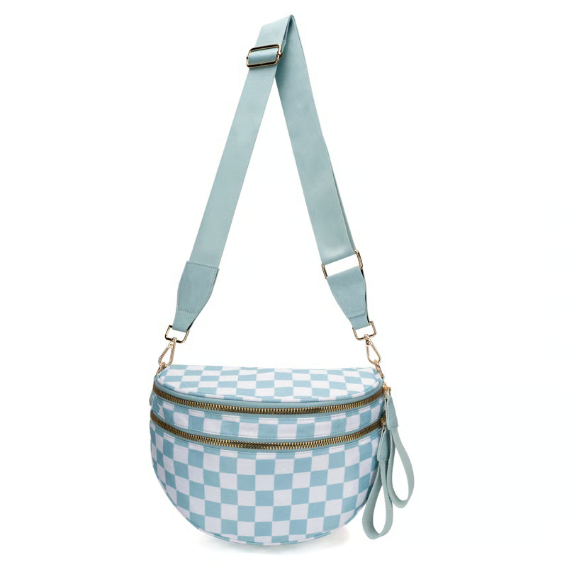 IrisLuxe – Best Version Crossbody with Double Zips
