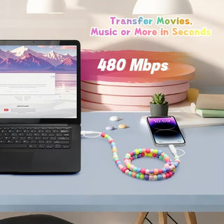 ChargeBead – 4-in-1 Fast Charging Cable (66W)