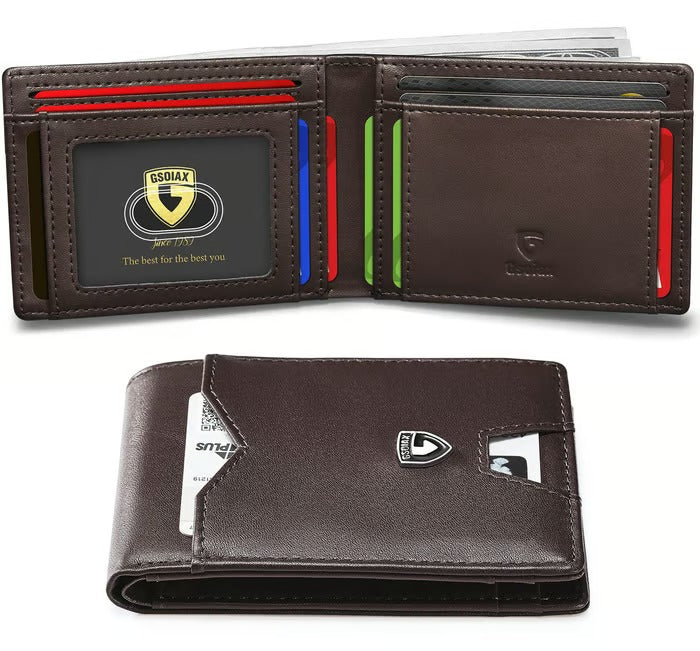 SlimLock – RFID Blocking Carbon Wallet for Men