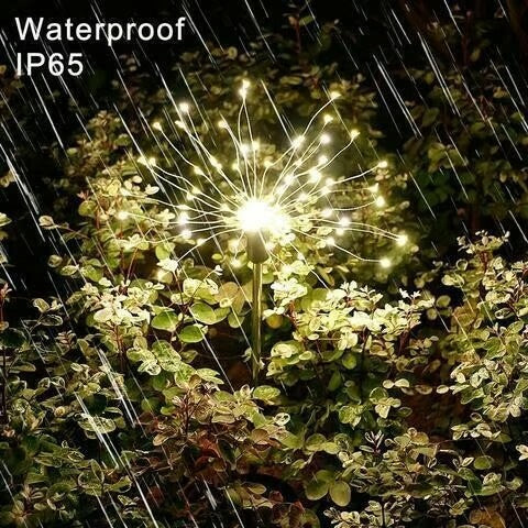 StarBloom – Waterproof Solar Fireworks Garden Light