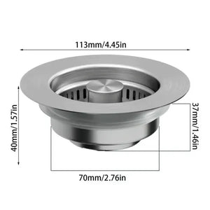 DrainMate – 3 in 1 Kitchen Sink Strainer Tool