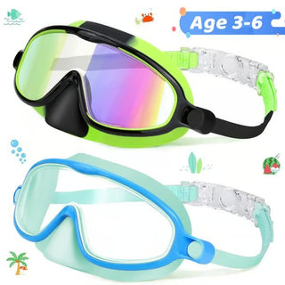 SplashGuard – Large Frame Waterproof Goggles for Kids