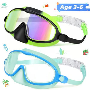 SplashGuard – Large Frame Waterproof Goggles for Kids