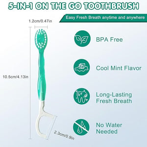 SmileKit – 5 in 1 Portable Oral Care Set