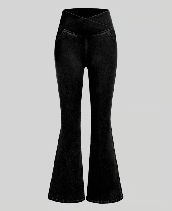 SculptEase – Crossover High Waisted Jeans