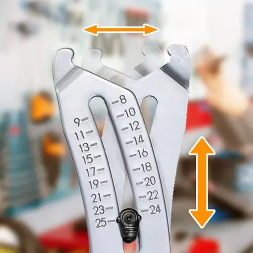 ThreadMate – Portable Thread Size Checker Keychain