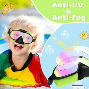 SplashGuard – Large Frame Waterproof Goggles for Kids