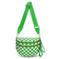 green plaid