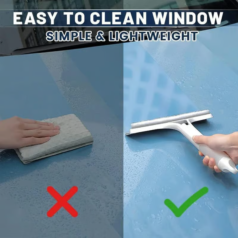 ClearSwipe | 3-in-1 Window Scraper & Cleaner
