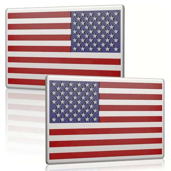 ShadowPatriot – 3D American Flag Emblem Decal
