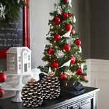 GlowCone – Flameless Pinecone Candle Set