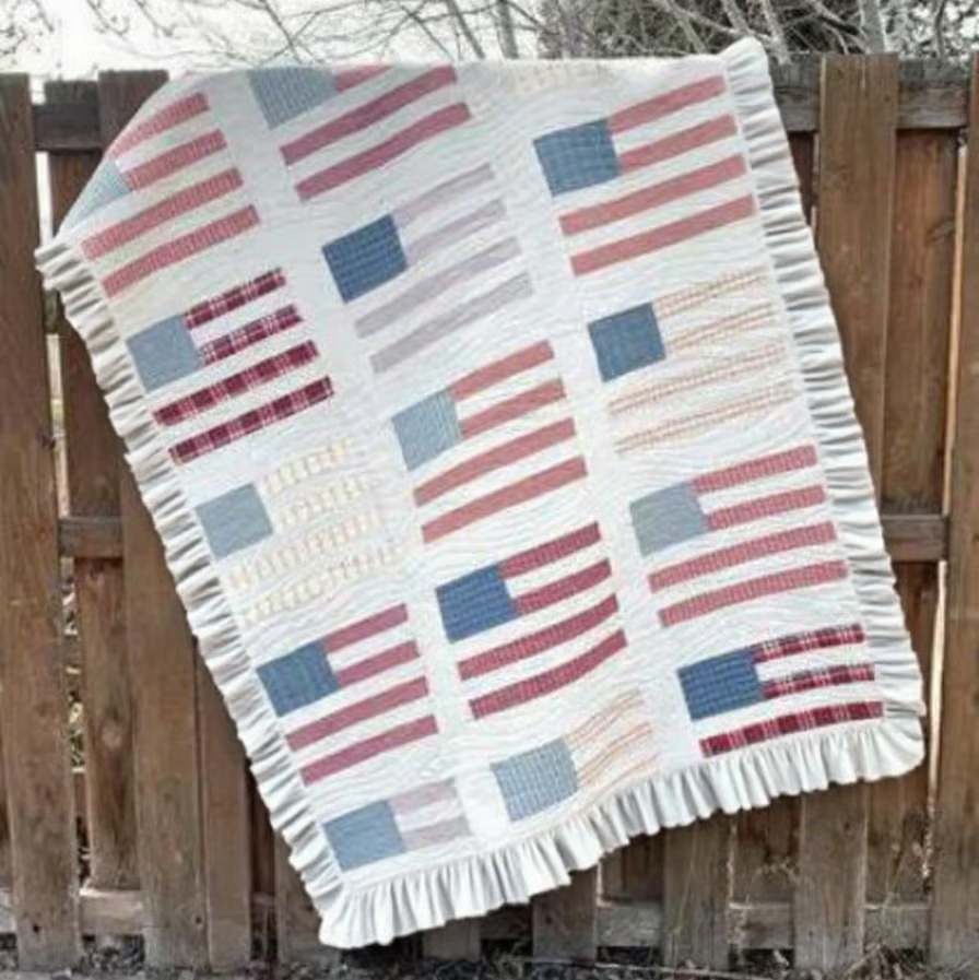 LibertyStitch – Handmade Quilt Set