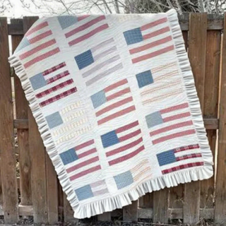 LibertyStitch – Handmade Quilt Set