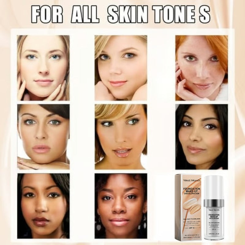 TimeGlow – Smart Tone Foundation for Smooth Radiance