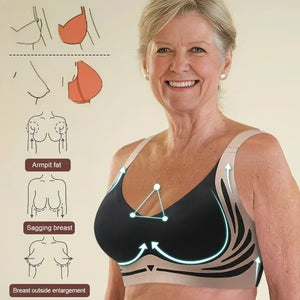 LiftLuxe – Wireless Push Up Gather Bra