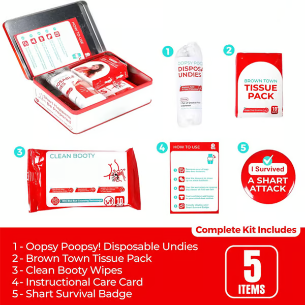 OopsAway – Emergency Shart Survival Kit