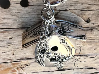 HeirloomHollow – Sterling Silver Birdhouse Necklace