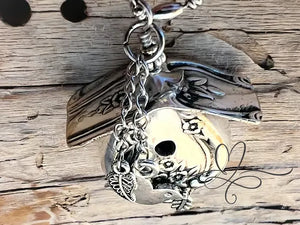 HeirloomHollow – Sterling Silver Birdhouse Necklace