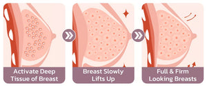 LiftLuxe – Wireless Push Up Gather Bra
