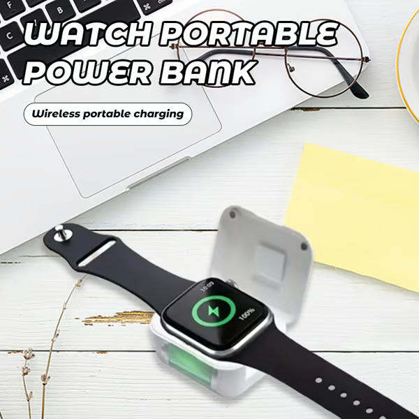 ChargeMate – Portable Wireless Watch Power Bank