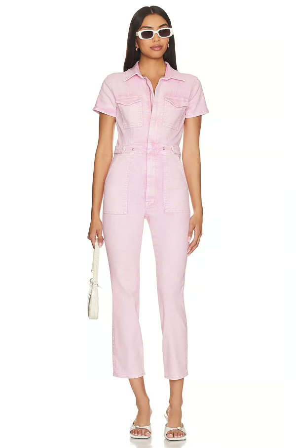 GlamStep – Barbie-Inspired Effortless Jumpsuit