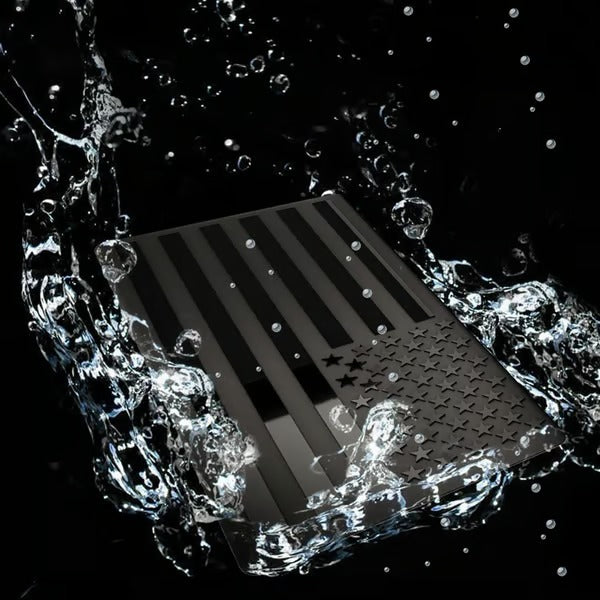 ShadowPatriot – 3D American Flag Emblem Decal