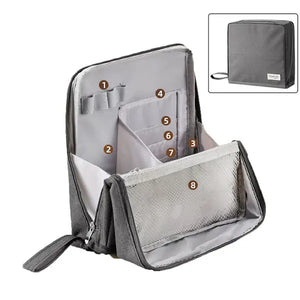 GlamStand – Large Capacity Standing Makeup Bag