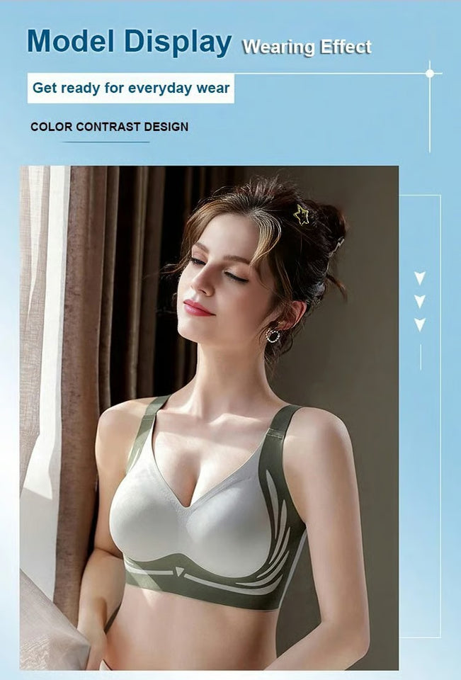 LiftLuxe – Wireless Push Up Gather Bra
