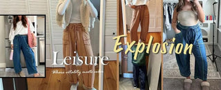 ComfyBarrel – Wide Leg Lounge Sweatpants with Pockets