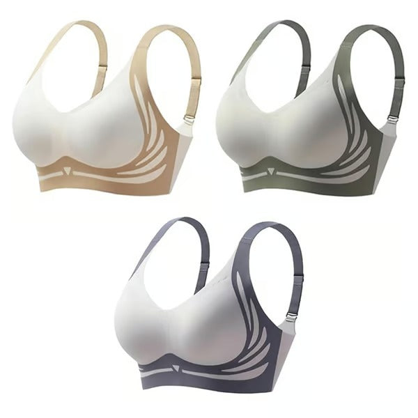 LiftLuxe – Wireless Push Up Gather Bra