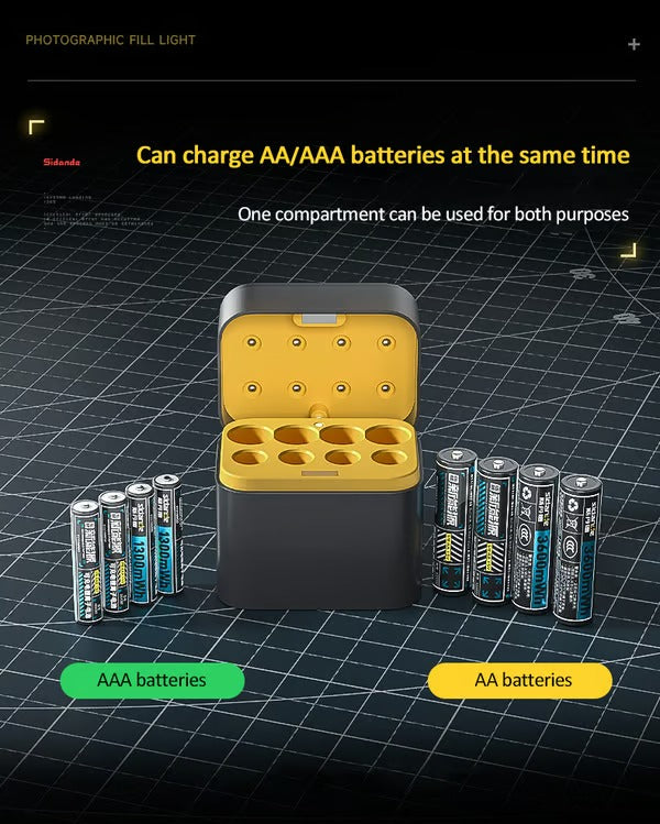 ChargeNest – Compact Compartment for Lithium Batteries
