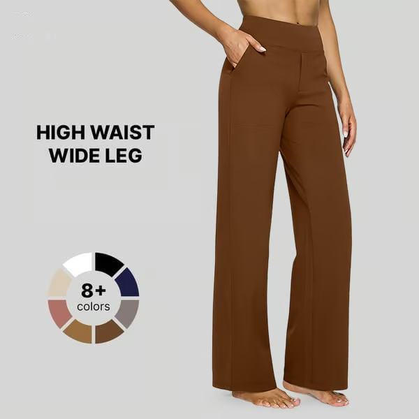 FlexElegance – High Waist Business Yoga Pants