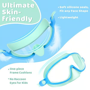 SplashGuard – Large Frame Waterproof Goggles for Kids