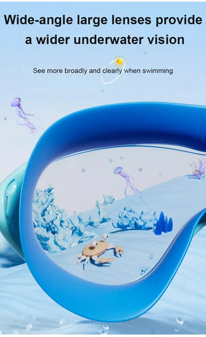 SplashGuard – Large Frame Waterproof Goggles for Kids