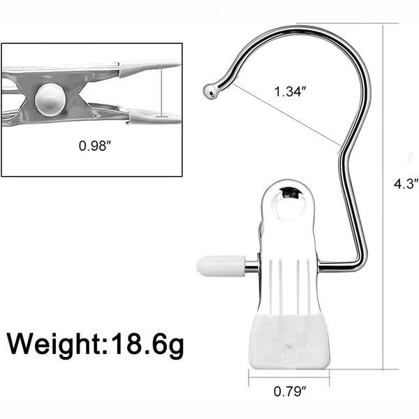 HangSmart – Space-Saving Clothes & Hat Hook