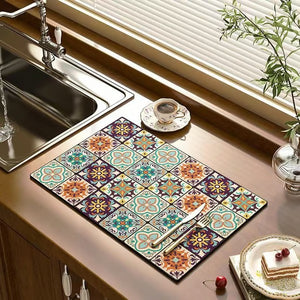 DryRetro – Quick Dry Water Draining Mat