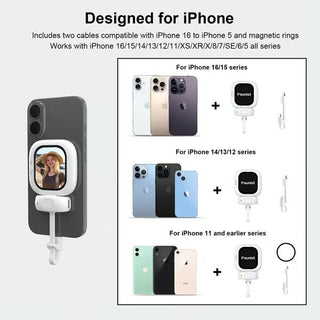 VlogMate – Mini Selfie Screen & Remote Kit for iPhone
