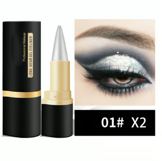 InkSilk – Natural Black Eyeliner Cream (1+1 free)