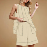 ChicEase – Women’s 2-Piece Sleeveless Outfit Set