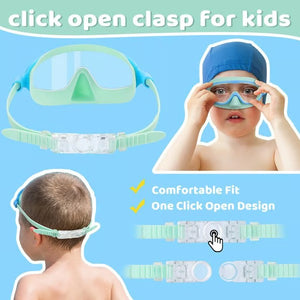 SplashGuard – Large Frame Waterproof Goggles for Kids