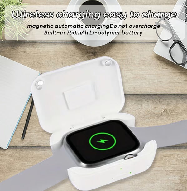 ChargeMate – Portable Wireless Watch Power Bank