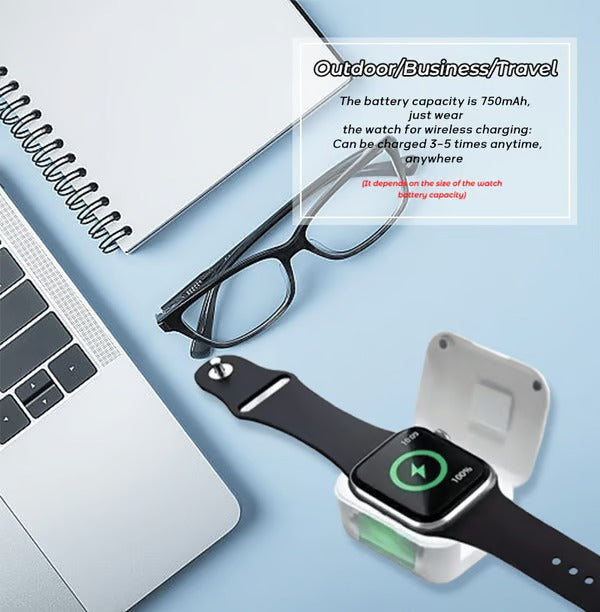 ChargeMate – Portable Wireless Watch Power Bank