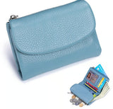 GrainFold – Unisex Pebble Leather Wallet