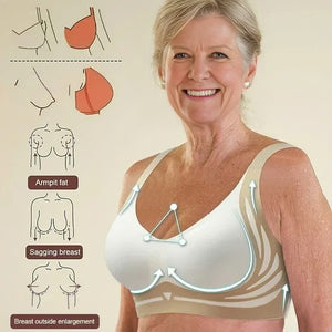LiftLuxe – Wireless Push Up Gather Bra