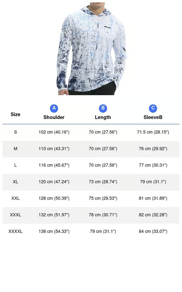 SolarGuard – UPF 50+ Lightweight Sun Hoodie for Men