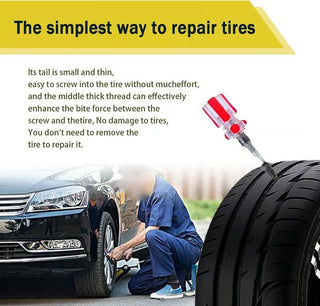 TreadFix – 60PCS Tire Repair Rubber Nail Kit